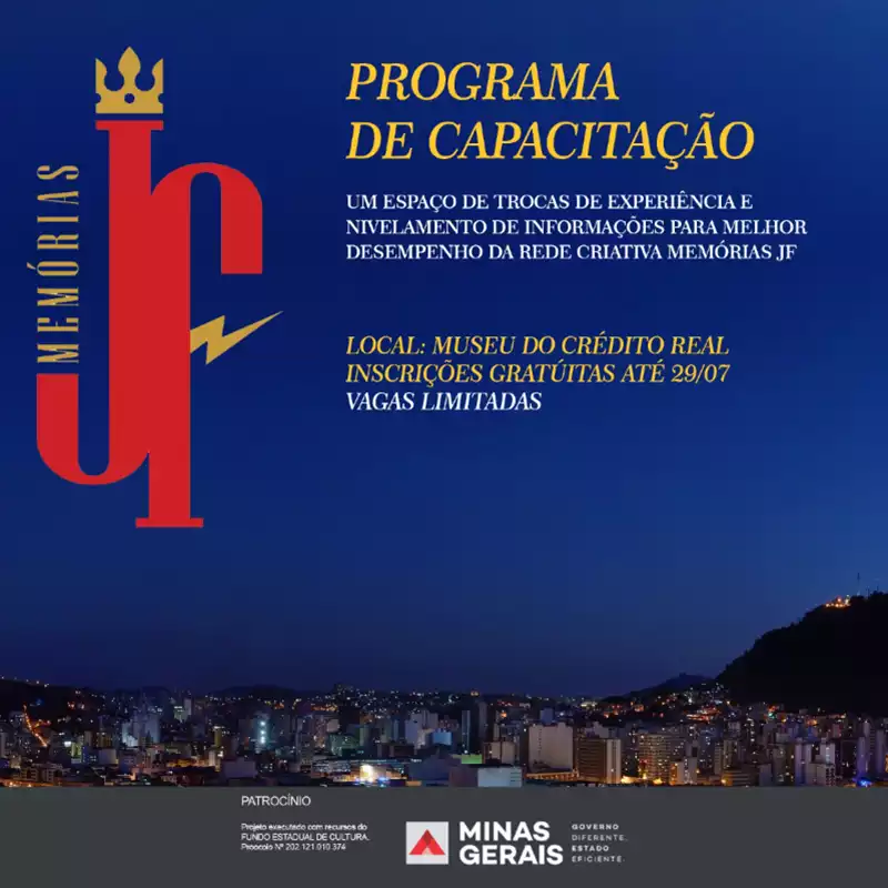 Programa de Capacitação Rede Criativa Memórias JF